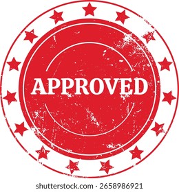 Differnt type approved stemp logo vector icon illustration