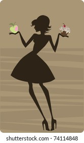 the difficult choice for perfect lady
