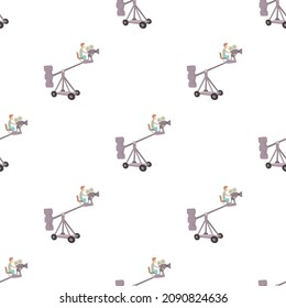 Difficult filming pattern seamless background texture repeat wallpaper geometric vector
