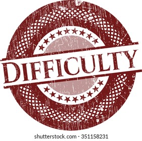 Difficulty rubber grunge seal