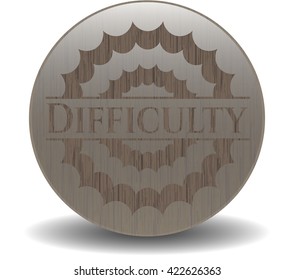 Difficulty wood emblem