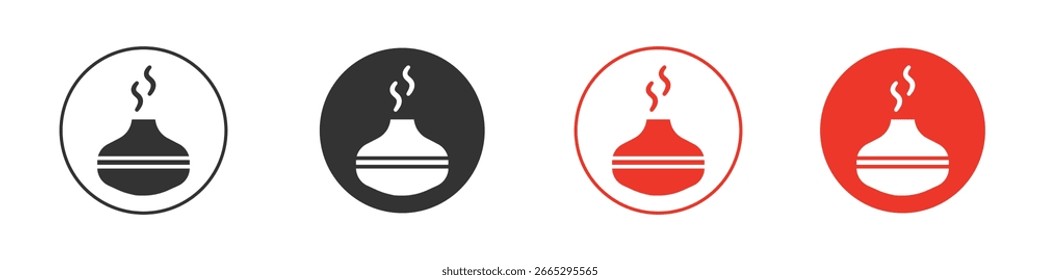 Ícone de difusor para logotipo, símbolo de sinal de vetor para design