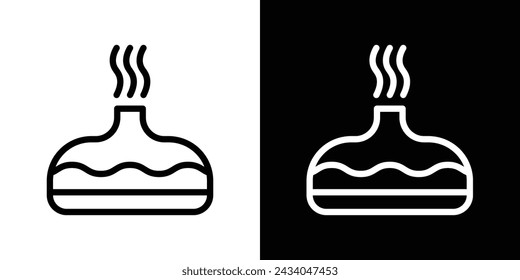 Diffuser Line Icon on White Background for web.