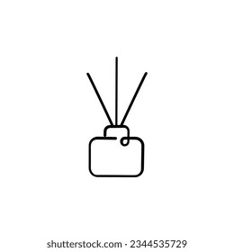 Diseño de iconos de estilo de línea de difusor