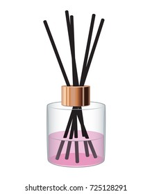 Diffuser with reeds