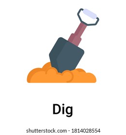 icono plano dig, diseño vectorial plano del día laboral