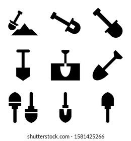 dig icon isolated sign symbol vector illustration - Collection of high quality black style vector icons
