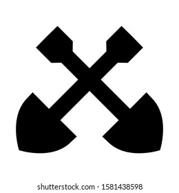 dig icon isolated sign symbol vector illustration - high quality black style vector icons
