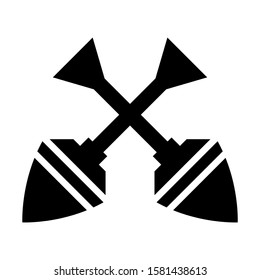 dig icon isolated sign symbol vector illustration - high quality black style vector icons
