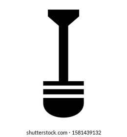 dig icon isolated sign symbol vector illustration - high quality black style vector icons
