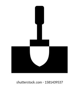 dig icon isolated sign symbol vector illustration - high quality black style vector icons
