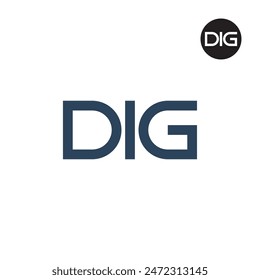 DIG Logo Letter Monogram Design