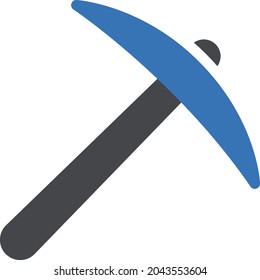 dig vector glyph colour icon
