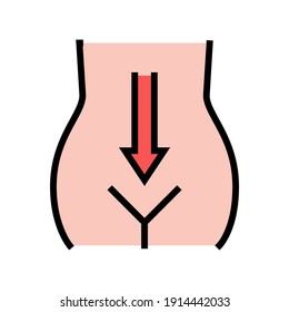 vector de icono de color del sistema de digestión. señal del sistema de digestión. ilustración de símbolo aislado