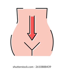 digestion system color icon vector. digestion system sign. isolated symbol illustration