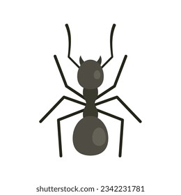 Digger ant icon. Flat illustration of Digger ant vector icon for web design isolated