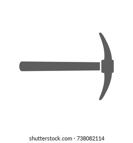 Digger icon in trendy flat style isolated on white background. Symbol for your web site design, logo, app, UI. Vector illustration, EPS