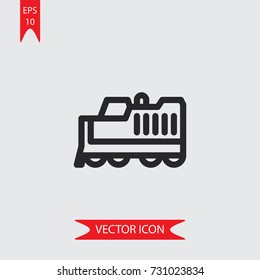 Digger vector icon, illustration symbol