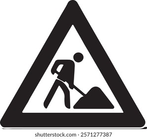 Digging area icon vector design