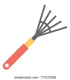 
Digging fork is a tool with metal top used for gardening
