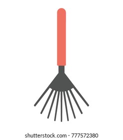 
Digging fork is a tool with metal top used for gardening
