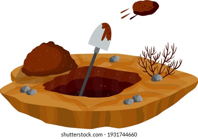 掘る 穴 のイラスト素材 画像 ベクター画像 Shutterstock