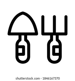 icono de excavación o logotipo símbolo de señalización aislado ilustración vectorial - iconos vectoriales de estilo negro de alta calidad
