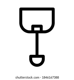digging icon or logo isolated sign symbol vector illustration - high quality black style vector icons
