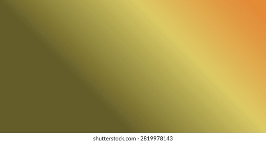 A digital abstract background featuring a smooth gradient transitioning from dark green to yellow and orange, composed of small pixelated squares.