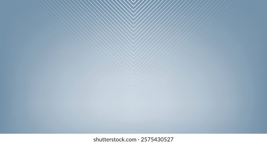 Digital abstract background hexagon lines on gray background. Futuristic digital network stripe line art design for poster, brochure, cover, website, banner
