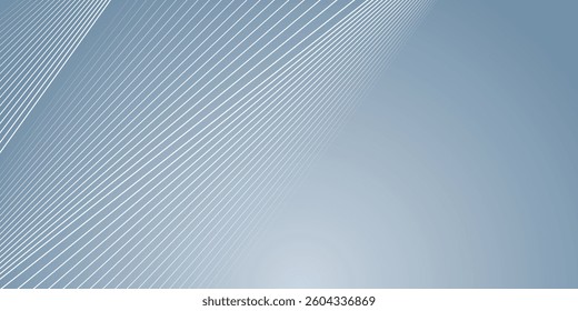 Digital abstract background hexagon lines on gray background. Futuristic digital network stripe line art design for poster, brochure, cover, website, banner	
