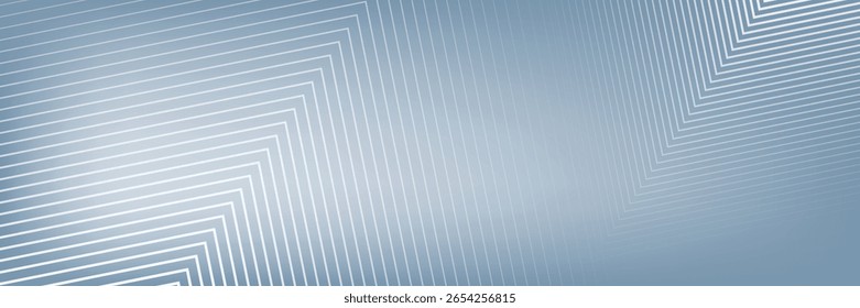 Fondo abstracto digital líneas hexagonales sobre fondo gris. Diseño de arte de línea de banda de red digital futurista para póster, folleto, cubierta, Sitio web, Anuncio	