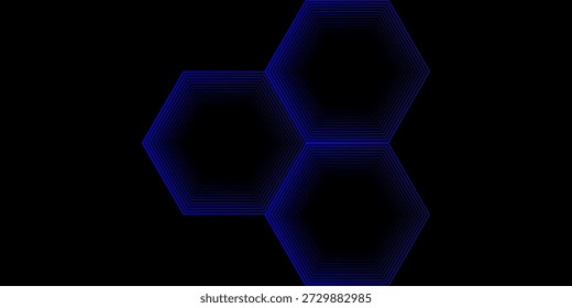 Digitale abstrakte Hexagon-Linien auf grauem Hintergrund. Futuristisches digitales Netzwerk Stripe Line Art Design für Poster, Broschüre, Cover, Website, Banner. moderne Vektorgrafik eps10

