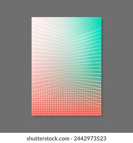 Digital abstract background template design.