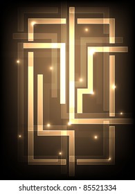 digital abstract background. vector illustration