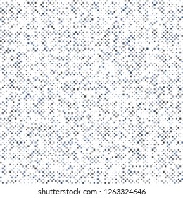Digital Abstract Black and White Pixel Background,  Vector Seamless Pattern, Random Pixel Texture