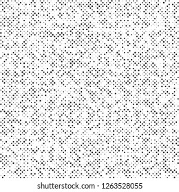 Digital Abstract Black and White Pixel Background, QR Code Abstract Background, Vector Seamless Pattern, Random Pixel Texture