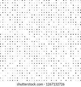 Digital Abstract Black and White Pixel Background, QR Code Abstract Background, Random Pixel Texture