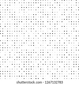 Resumen digital Fondo de píxeles en blanco y negro, fondo abstracto de código QR, textura de píxeles aleatorios