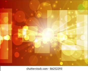 Digital abstract card. vector illustration