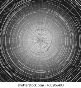 Digital abstract circle background.