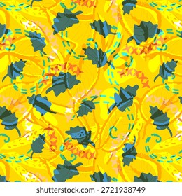 Diseño abstracto digital con colores atrevidos y Formas fluidas, ideal para la impresión de la tela, textiles, moda, patrones sin costuras, superficies textiles creativas modernas, fondos, impresiones