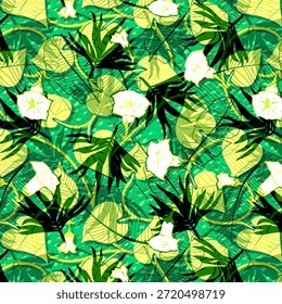 Diseño abstracto digital con Formas audaces y colores vibrantes, perfecto para la impresión de la tela, textiles, moda, patrón sin fisuras, alta resolución, estilo artístico moderno del fondo.