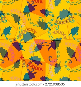 Diseño abstracto digital con colores atrevidos y Formas fluidas, ideal para la impresión de telas, textiles, moda, patrones sin costuras, superficies modernas y fondos textiles creativos