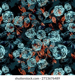 “Diseño abstracto digital moderno con colores vibrantes y Formas dinámicas, patrón sin costuras ideal para la impresión de telas, textiles de moda, decoración del hogar y proyectos creativos de diseño de superficies”.