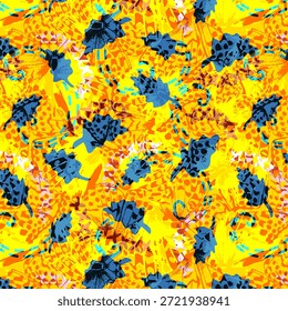 Diseño abstracto digital con colores vibrantes y Formas fluidas, perfecto para la impresión de la tela, textiles, moda, patrones sin costuras, fondos textiles creativos modernos, superficies, impresiones