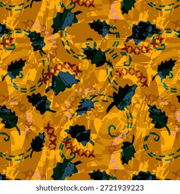 Diseño abstracto digital con colores vibrantes y Formas fluidas, ideal para la impresión de la tela, textiles, moda, patrones sin costuras, fondos textiles creativos modernos, superficies, impresiones