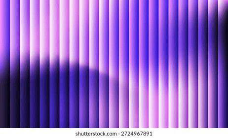 Digital abstract purple glass pattern with fractal vertical lines creating a vibrant glowing neon background for creative visual content
