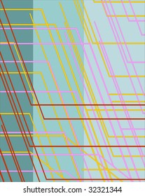 Digital abstract. Vector background.