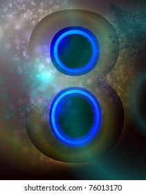 digital abstract. vector background